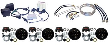 E-Coat Ultimate Series Brake System for Tandem 5,200 lb. Axles