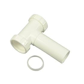 Danco 94012 1-1/2-Inch Center Outlet Tee, Slip-Joint, PVC