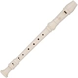 Ravel PR19V Ivory Recorder with Cleaning Rod and Bag