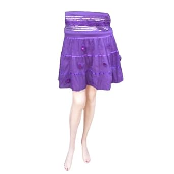 Handmade Flower Look Cotton Skirts With Adustable Doori