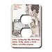 Londons Times Funny Panel Hollywood Cartoons - Patch Adams Cessation Program - Light Switch Covers - 2 plug outlet cover Image