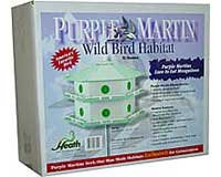 Heath Aluminum 12 Room Purple Martin House (11.75'' x 14'' x 6.5'')