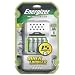Energizer® 15-Minute Charger & Battery 4-Pack includes 2 "AA" and 2 "AAA" rechargeable batteries