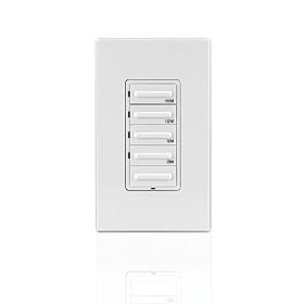 Leviton LTB15-1LZ Decora 15 10 5 2 Minute Electronic Timer Switch, White Ivory Light... by Leviton