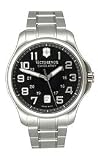 Victorinox Swiss Army Officer's 3-Hand Date Black Dial Men's Watch #241358