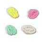 Stuck UP  Chewed refrigerator Kaugummi Magnete 4 st�ck pink / gr�n - mint / gelb / weis - grau