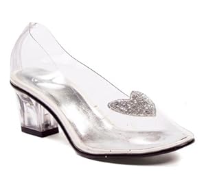 Ariel (Clear) Child Shoes Size Medium (13-1)