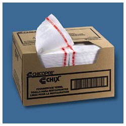 Chix Foodservice White/Red Towels