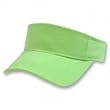Blank Lime Green Adjustable Visor