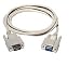 Null Modem DB9 Male to Female Molded 10 ft (Crossover)