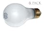 20,000 Hour 60-Watt Clear Light Bulb (6-pack) (ULA-94)
