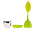 Elite Essentials Silicone Loose Leaf Tea Infuser and Drip Tray Stainless Steel Strainer