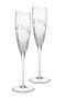 Waterford Crystal Butterfly Flute Pair