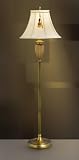 Kichler World View Floor Lamp Antique Brass