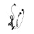 PREMIUM STEREO HANDS FREE HEADSET HEADPHONES EARPHONES for Motorola W510, W490, V3a, W385, Maxx Ve, RIZR Z3, MOTORAZR V3xx, L7c, KRZR K1m, K1, RAZR V3, V3m, V3c, V3i, V3t, SLVR L7, L6, L2, PEBL U6 [Retail Packaging]
