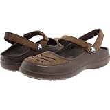 crocs Women's Yukon Mary Jane Sandal,Espresso/Espresso,4 M US