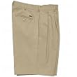 IZOD G Mens Double Pleat Twill Shorts