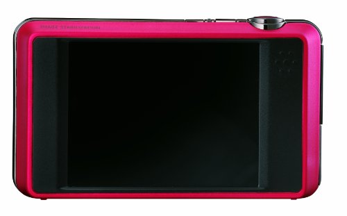 GE E1486TW 14MP Digital Camera with 8X Optical Zoom and 3.0-Inch Touch Panel LCD with Auto Brightness (Red)