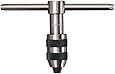 Starrett 93B T-Handle Tap Wrench, 7/32" - 7/16" Tap Size, 5/32" - 1/4" Square Shank Diameter, 2-1/2" Body Length