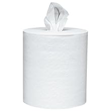 Kimberly-Clark Scott 01032 Roll Control Center-Pull Paper Towel, 12" Length x 8" Width, White (6 Rolls of 700)