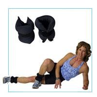 J/Fit Neoprene Ankle Weights (2.5 lbs each)