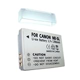 HQRP New Battery Replacement for Canon PowerShot SD850 IS & IXY Digital 900 IS Digital Camera