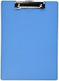 Officemate OIC Plastic Clipboard, Letter Size, Arctic Blue (83048)