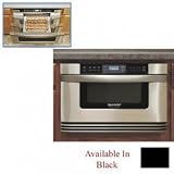 Review Stacks and Stacks  / Drawer Style Microwave - 24 Inches Wide - Black (Black) (15.41H x 24W x 26.19D)