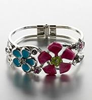 Per Una Penny Floral Diamanté Bracelet