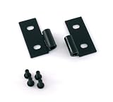 Rugged Ridge Black Powder Coated Trim Accessories Door & Rear Hatch Hinges/Accessories Jeep Wrangler 1987 to 1995 (YJ) Lower Door Hinge Kit