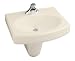 Bathroom Sink Wall Mounted by Kohler - K-2035-1 in Biscuit