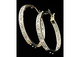 Signature 1/4 CT.TW Diamond Accent Hoops