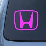HONDA SYMBOL - Vinyl Car Decal Sticker #1909 | Vinyl Color: Pink
