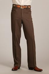 Circle S Dress Ranch Pant in Heather Chestnut
