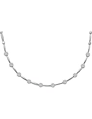 1.00ctw Diamond Flower Necklace 14K White Gold