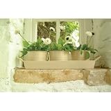 Review Fields of Blue  / 3 Plant Pots on a Tray, Apple Green