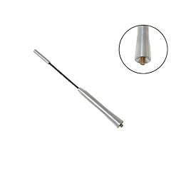 Auto Antenne Dachantenne Alu schwarz 20 cm lang M5 , M6 Gewinde