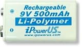 lithium polymer rechargeable|iPower 9V Battery Rechargeable Lithium Polymer Battery IP9V500 500mAh 31mqvKs%2BXZL. SL160 lithium polymer rechargeable|iPower 9V Battery Rechargeable Lithium Polymer Battery IP9V500 500mAh