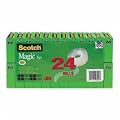 Scotch Magic Tape, 3/4 x 1000 Inches, 24 Boxed Rolls