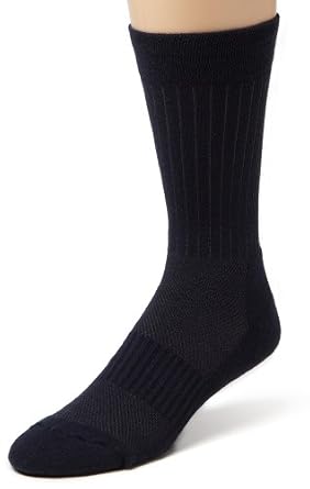 Ecco Men's Crew Golf Cushion With Mesh Top Sock