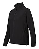 Ladies' Precision All Season Soft Shell Jacket, Color: Black, Size: Small