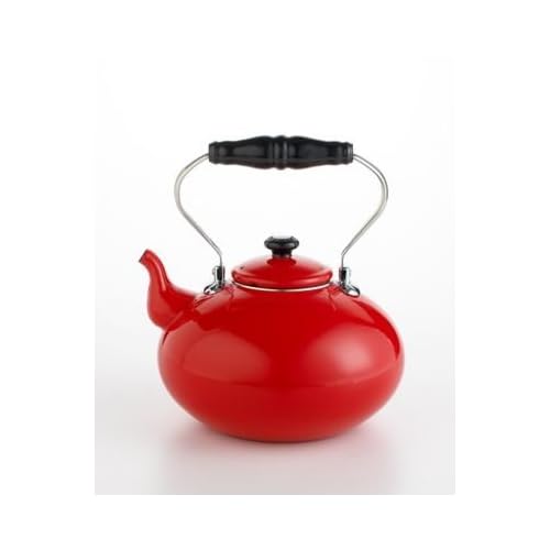 Martha Stewart Collection Enamel on Steel Tea Kettle