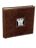Review Jaf Gifts  / 2-Up 4x6 Mocha Picture Album RIO SUEDES