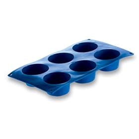 Electrolux Stampo in silicone per 6 muffin (ognuno 70 x 37 mm) Electrolux Stampo in silicone per 6 muffin (ognuno 70 x 37 mm)