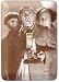The Three Stooges Candle Light Metal Switch Plate Cover