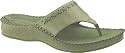 Hush Puppies Suncatcher Green Leather Comfort Sandal 5