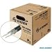 Steren 500' RG-6 UL/CM Dual Coaxial Cable (Reel in A Box) - Black