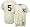 New York Yankees Joe DiMaggio #5 Throwback Jersey - XX-Large