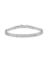 Diamond Tennis Bracelet 18K White Gold 4.00 CT Diamonds