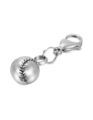 Art and Craft Supply: HOUSWEETY Baseball Shape Stainless Steel Waterproof Lobster Clasp Unisex Memorial Urn Thomas Style Pendant - HOUSWEETY